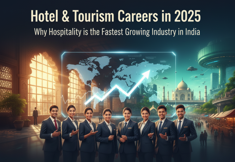 Hotel & Tourism Careers in 2025: Why Hospitality is the Fastest Growing Industry in India