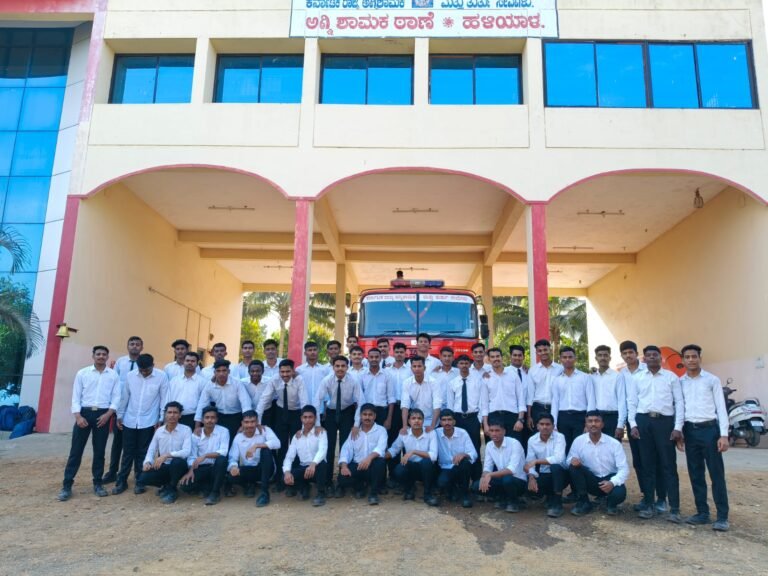 Fire Safety and Industrial Safety: Students Gain Hands-On Experience Through Practical Classes